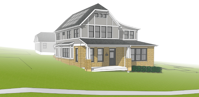 rendering of 735 14th Street, Boulder, CO