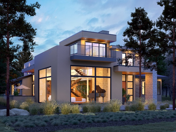 rendering of 2140 Tamarack Avenue, Boulder, CO